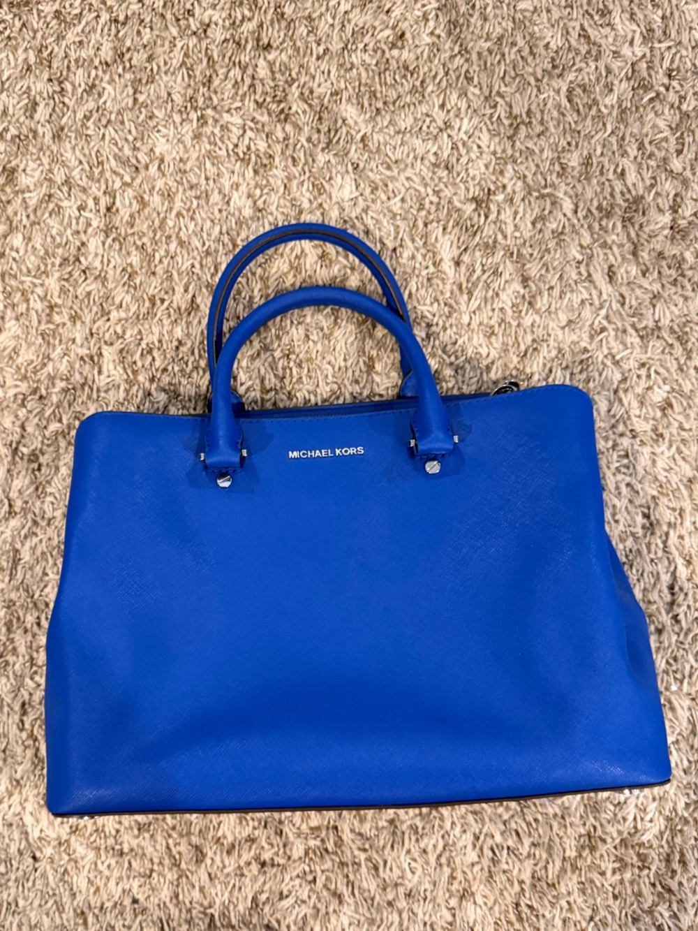 Michael Kors Cobalt Blue Saffiano Tote